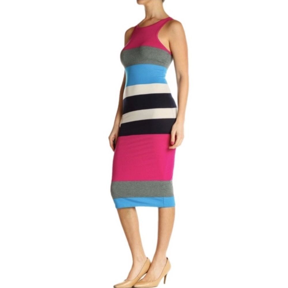Express Striped Jersey Racerback Dress NWT